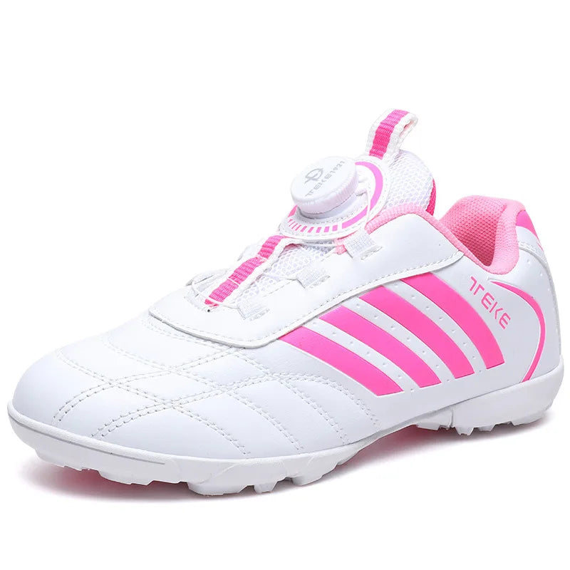 2025 Brand Fashion Indoor Turf Soccer Shoes Kids Professioanl Childrens Football Sneakers Size 28-39 Futsal Training Shoes Child