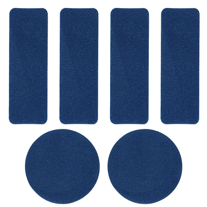 6pcs Sports Shoe Patches for Damaged Side Edges Inner Lining & Heel Wear - Shoe Repair Stickers for Extended Footwear Life