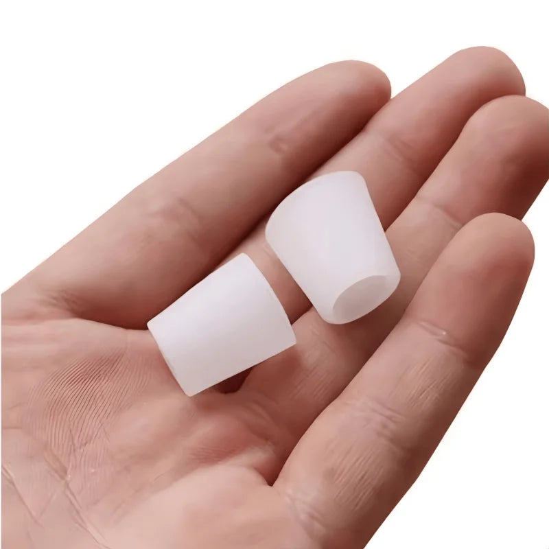 20 Toe Protectors For Walking, Relieve Painful Friction, Prevents Corns Blisters Suitable For high Heel, Sneaker, Casual Leather