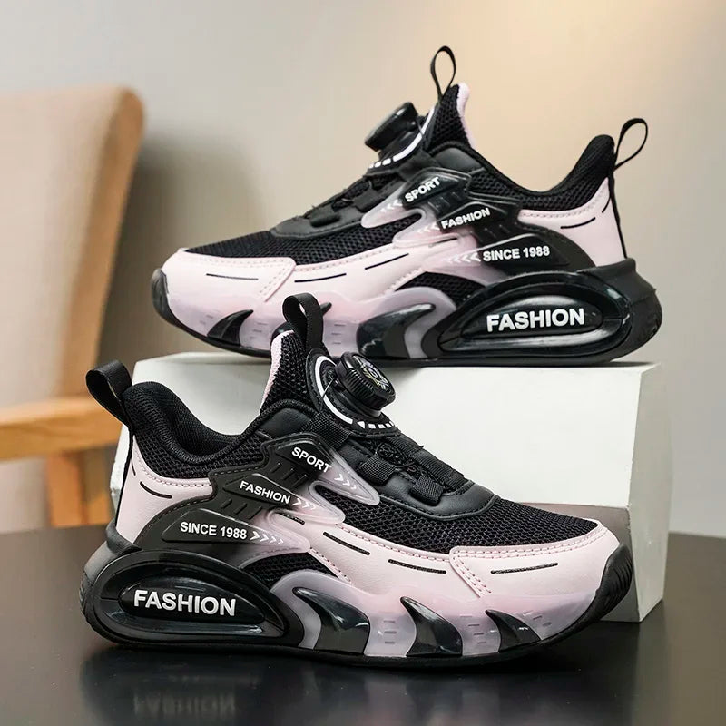 2025 Boys Mesh Sports Shoes Fashion Kids Running Shoes Breathable Girls Sneakers Lightweight Non-slip Children Tenis Shoes