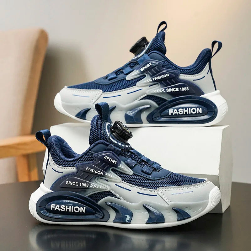 2025 Boys Mesh Sports Shoes Fashion Kids Running Shoes Breathable Girls Sneakers Lightweight Non-slip Children Tenis Shoes